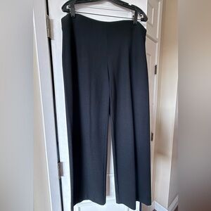 Eileen Fisher  Elegant Black Knit Women's Pants
